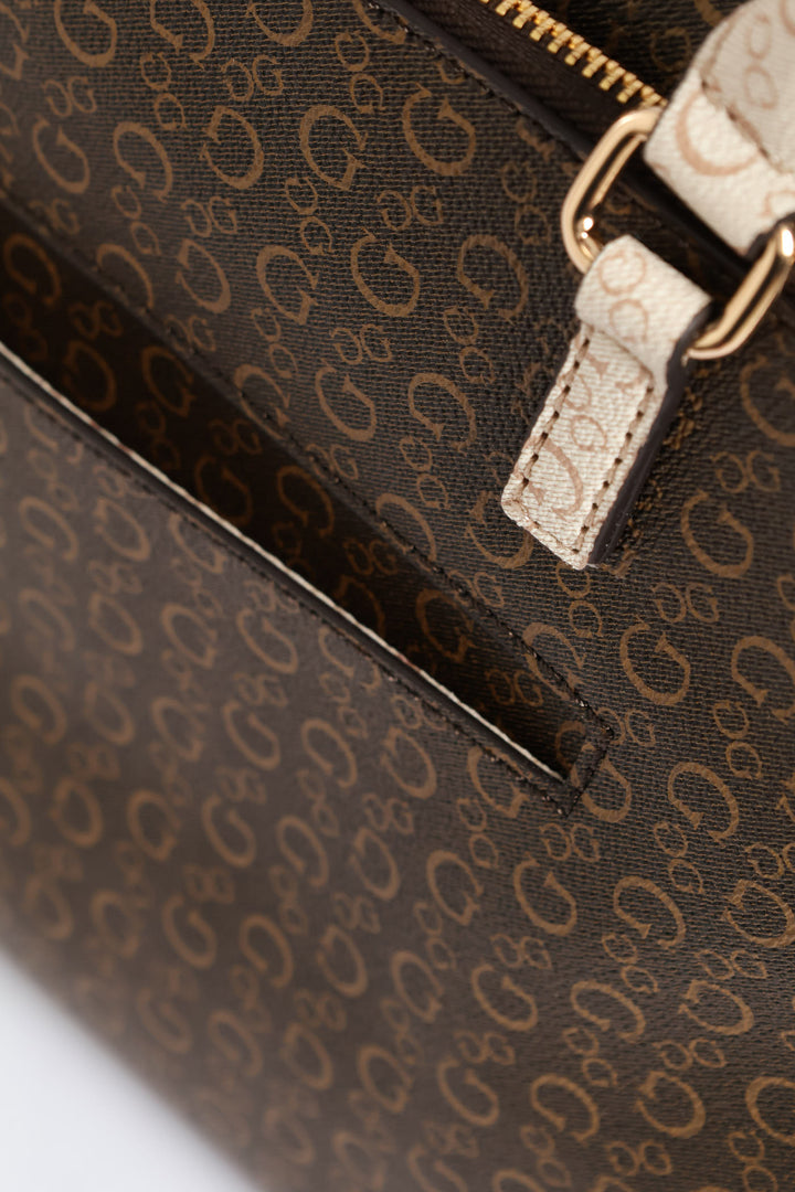 Perrez Satchel Bag - Brown