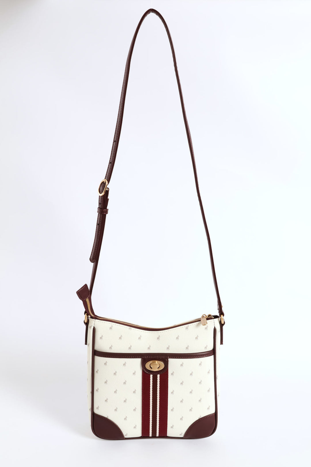 Oxford Crossbody Bag - Grey