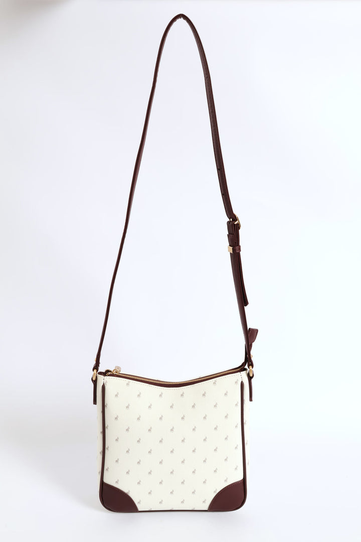 Oxford Crossbody Bag - Grey