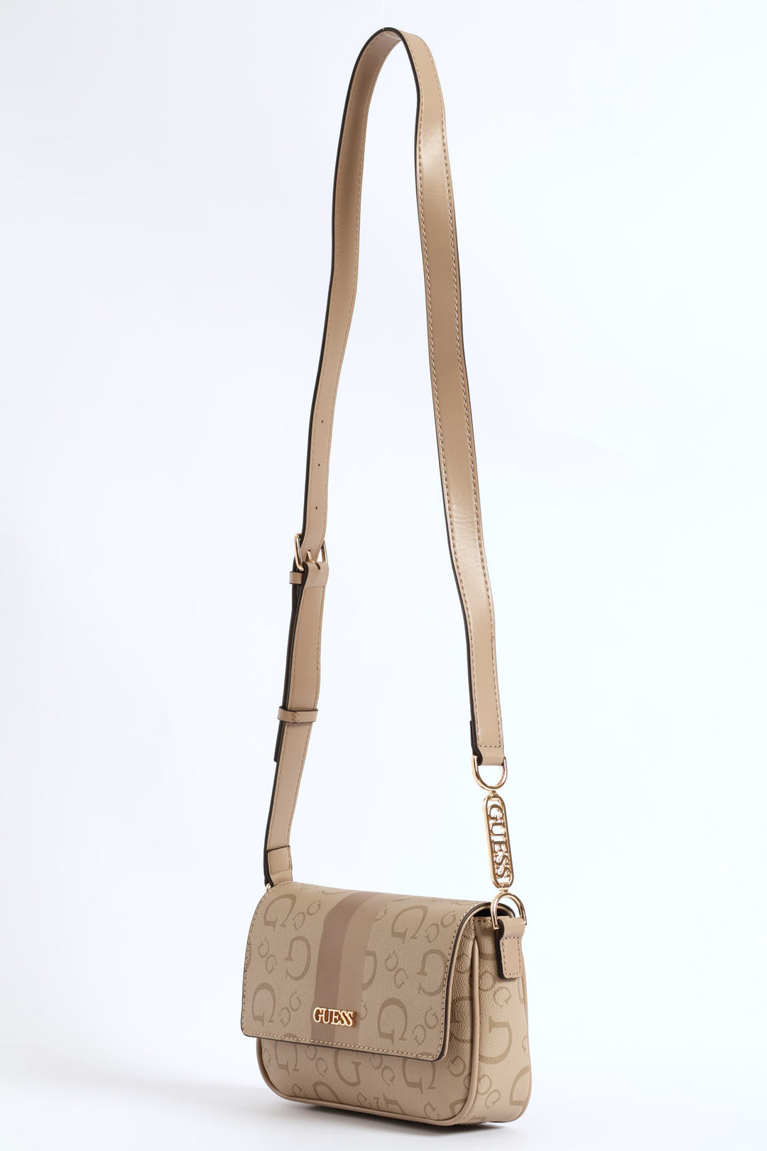 Wester Flap Crossbody Bag - Taupe