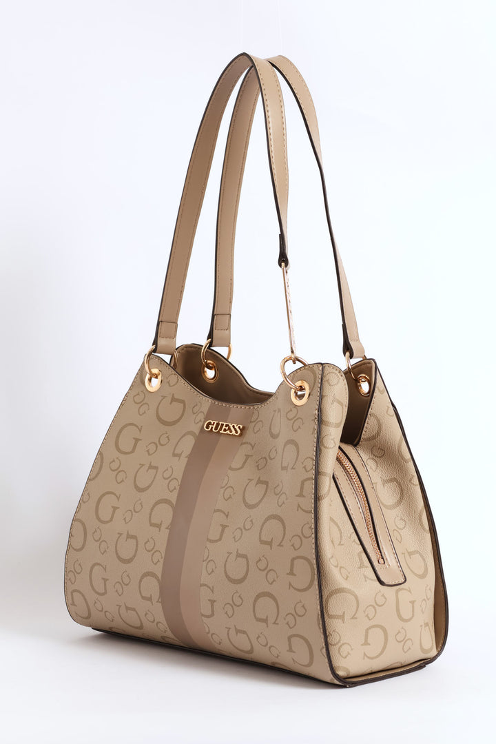 Wester Satchel Bag - Taupe
