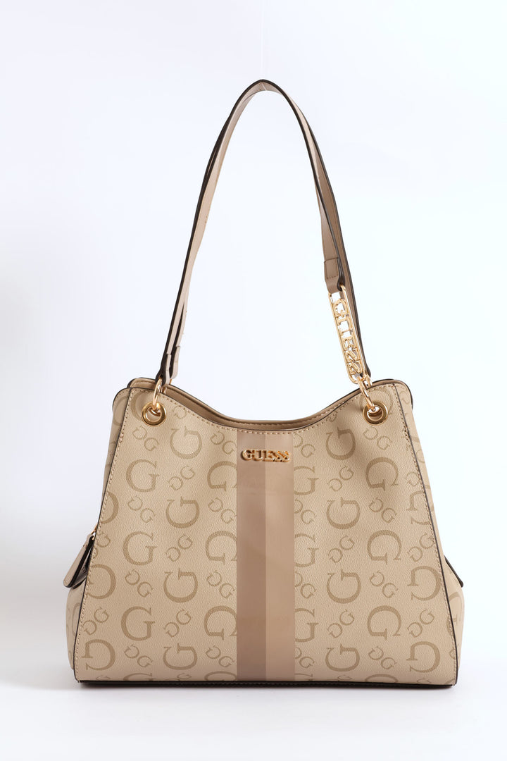 Wester Satchel Bag - Taupe