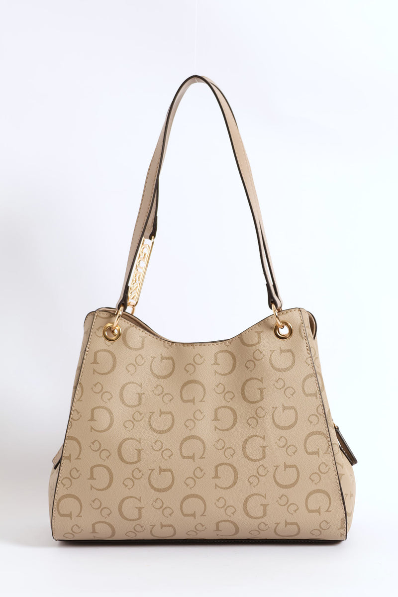 Wester Satchel Bag - Taupe