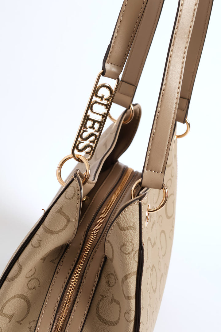 Wester Satchel Bag - Taupe