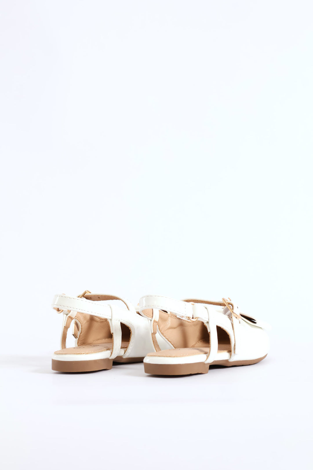 Pre-Girls Occasion Heeled Pump - White