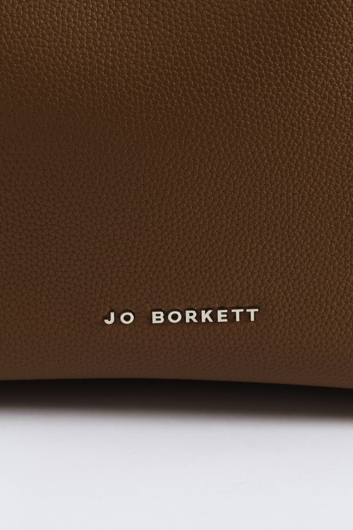Blair Pebble Tote Bag - Brown