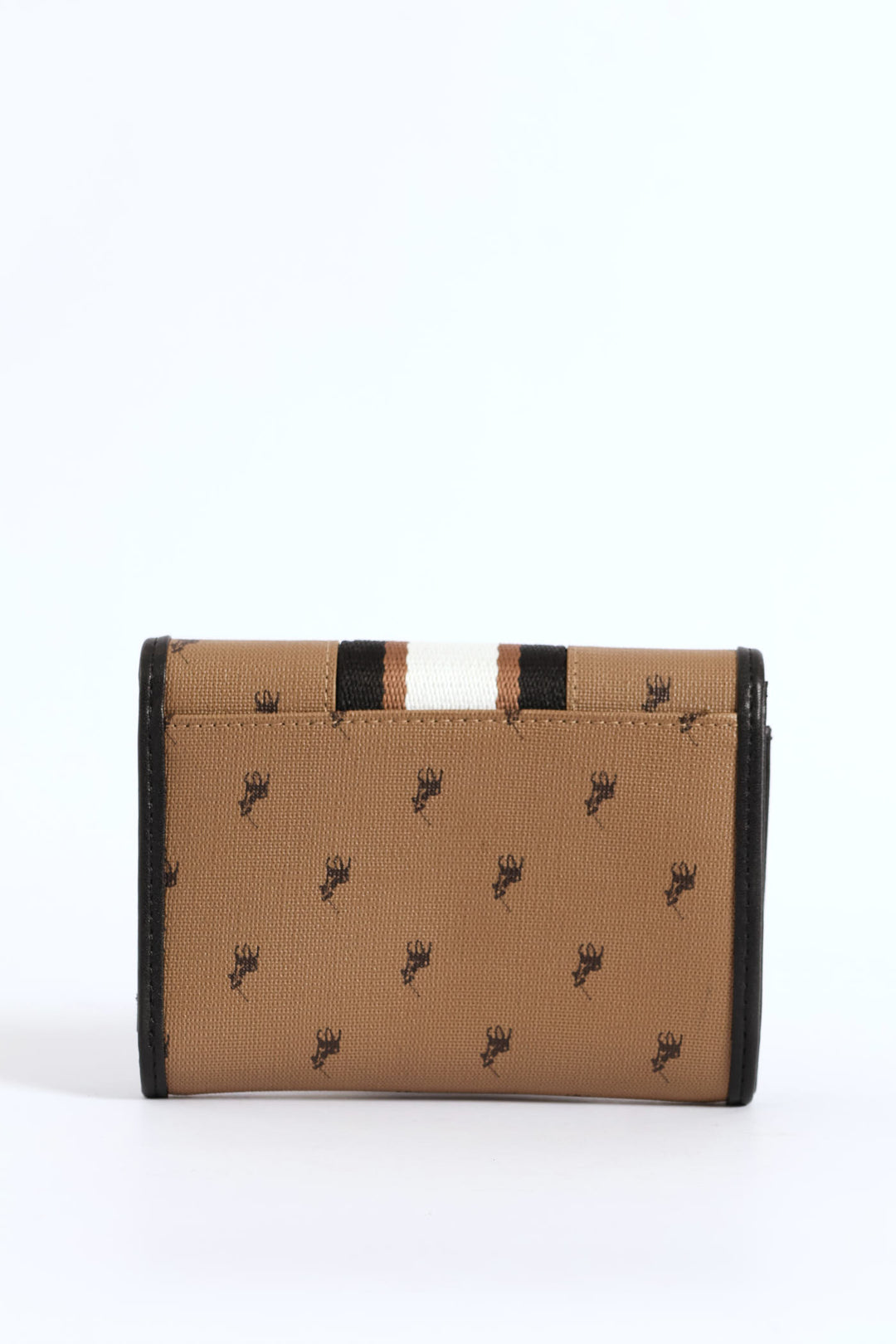 Oxford Compact Trifold Purse - Camel