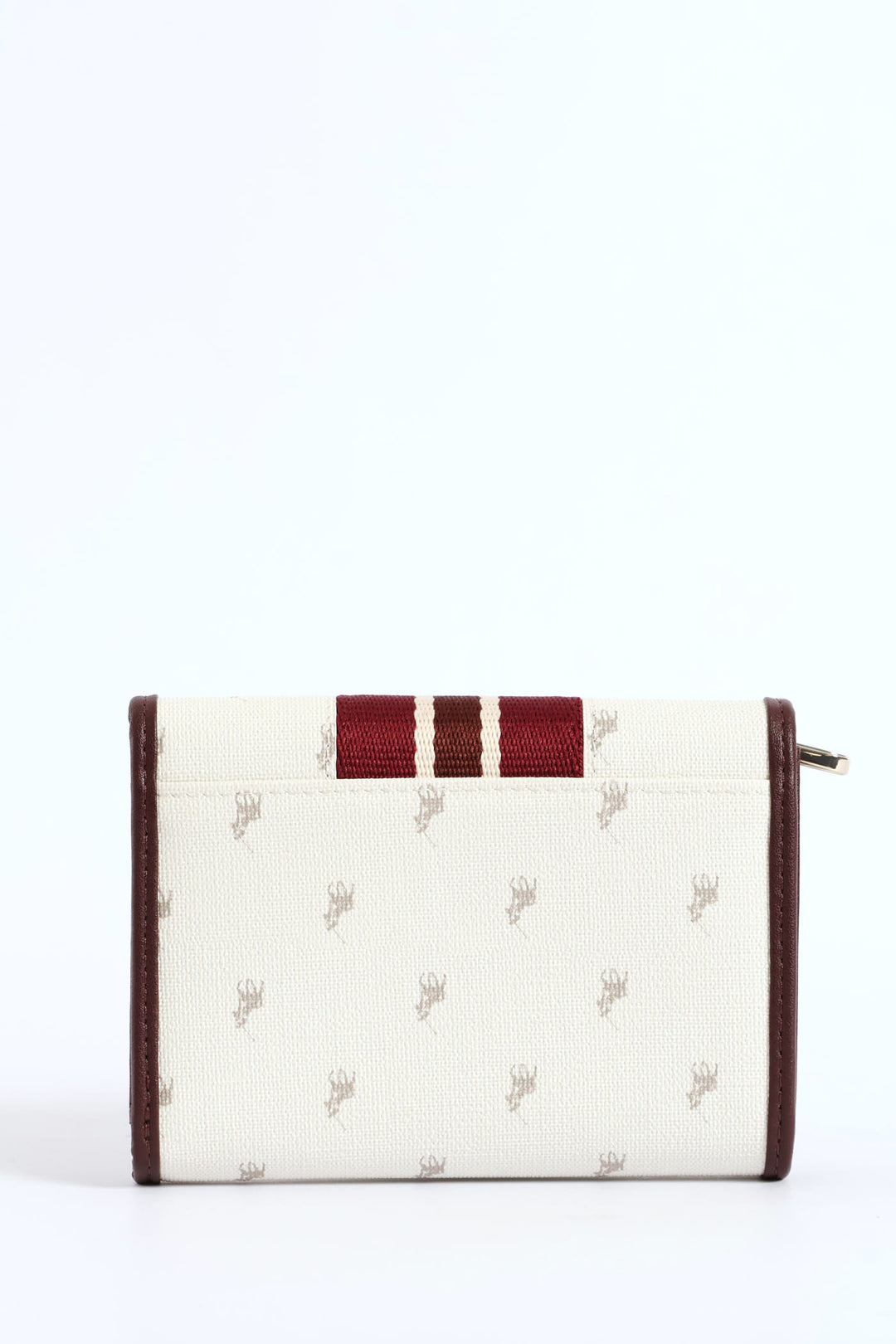 Oxford Compact Trifold Purse - Grey