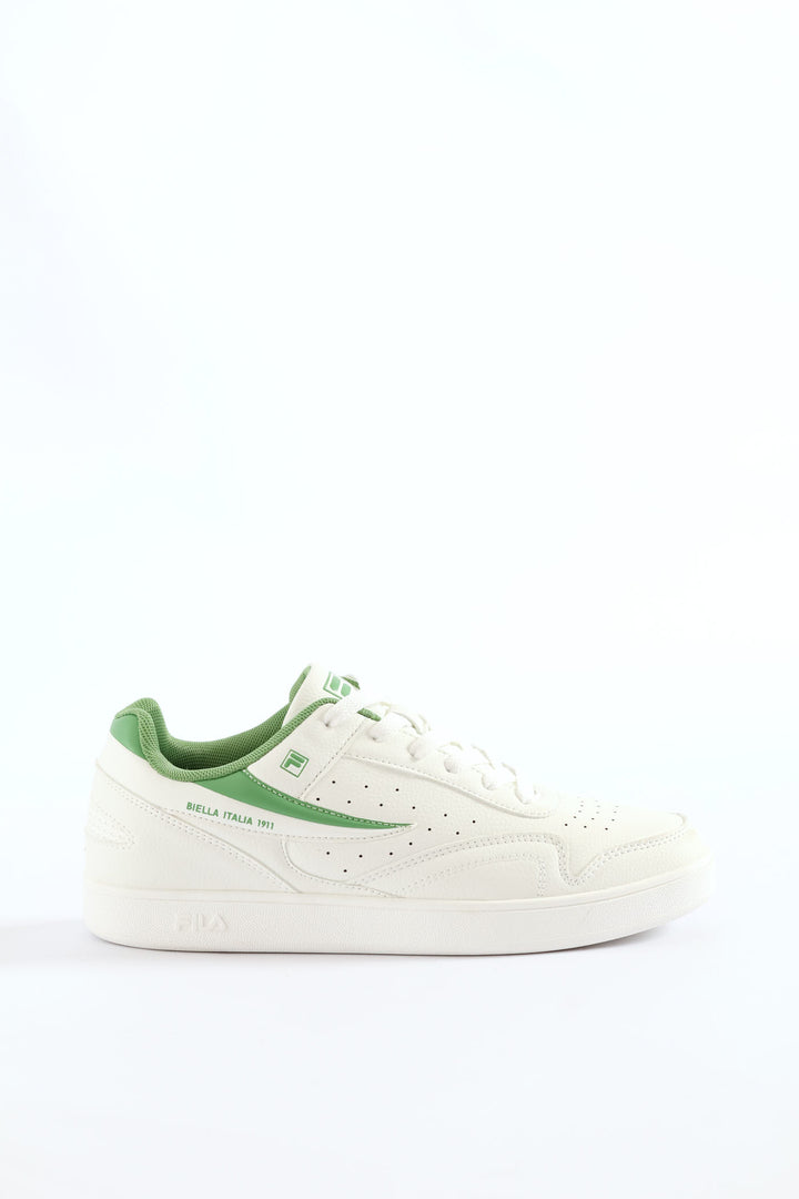 Iggy Court Sneaker - White/Green