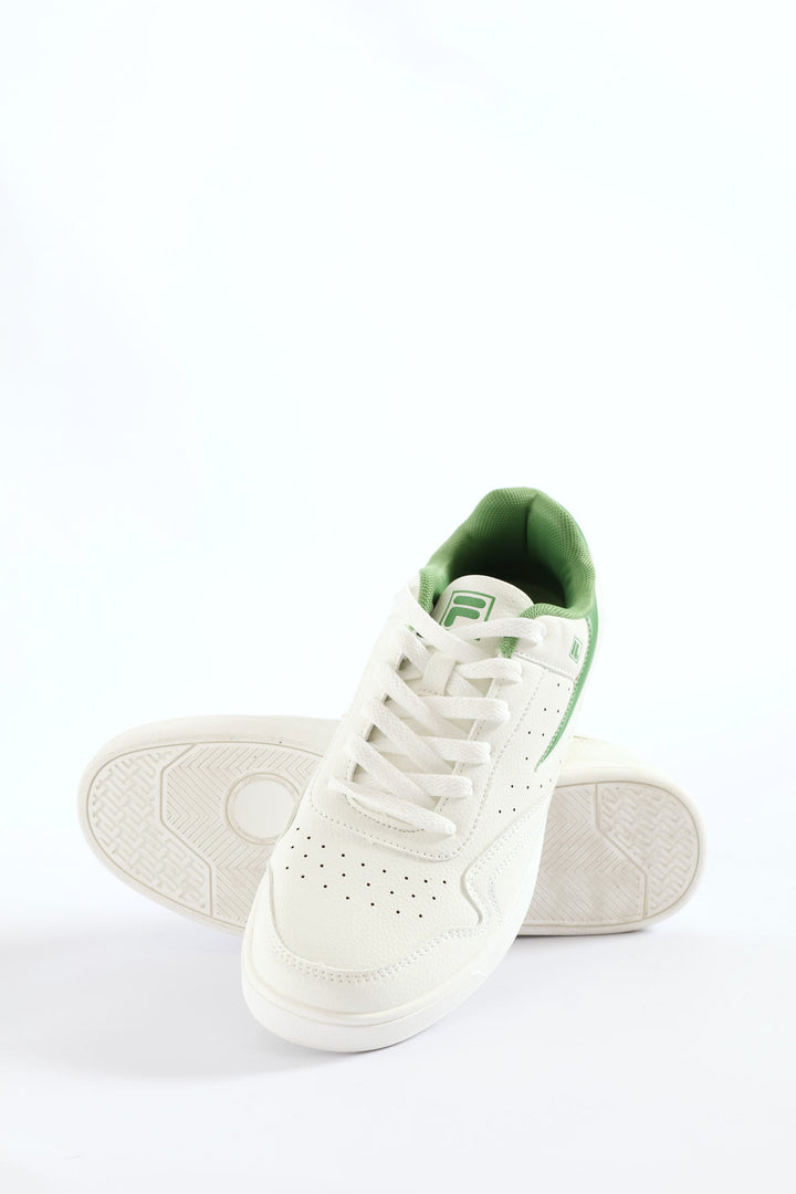 Iggy Court Sneaker - White/Green