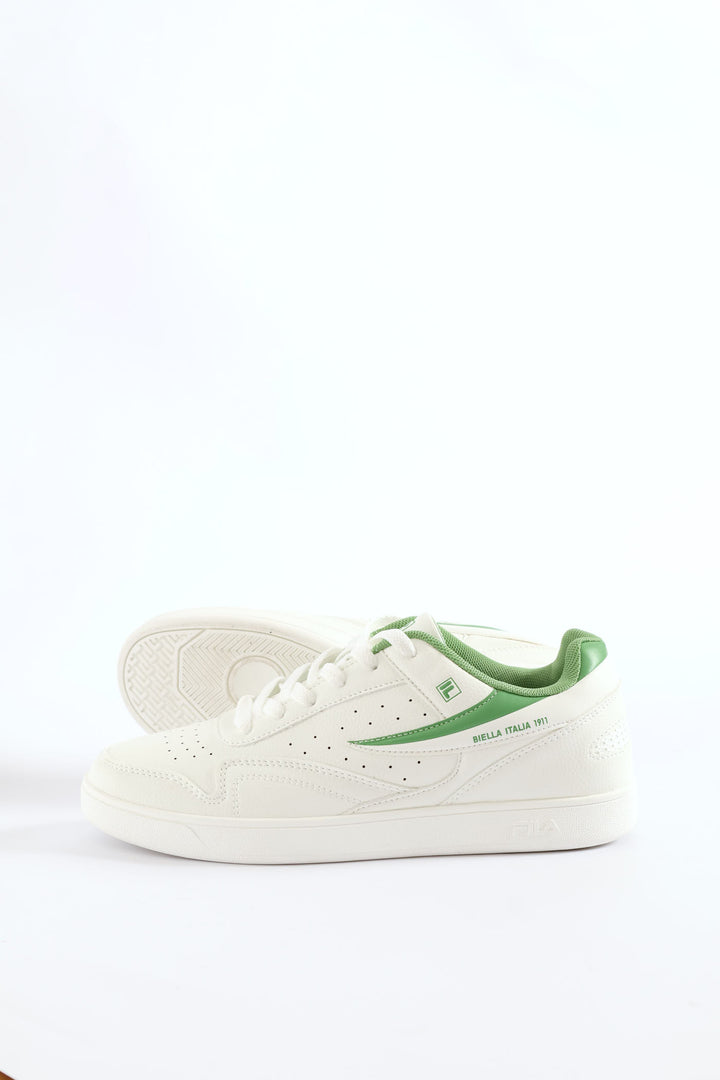 Iggy Court Sneaker - White/Green