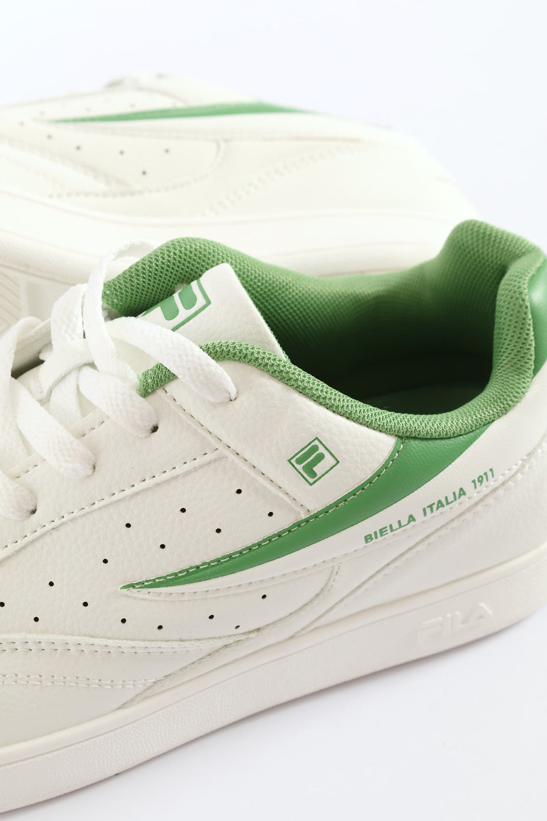 Iggy Court Sneaker - White/Green