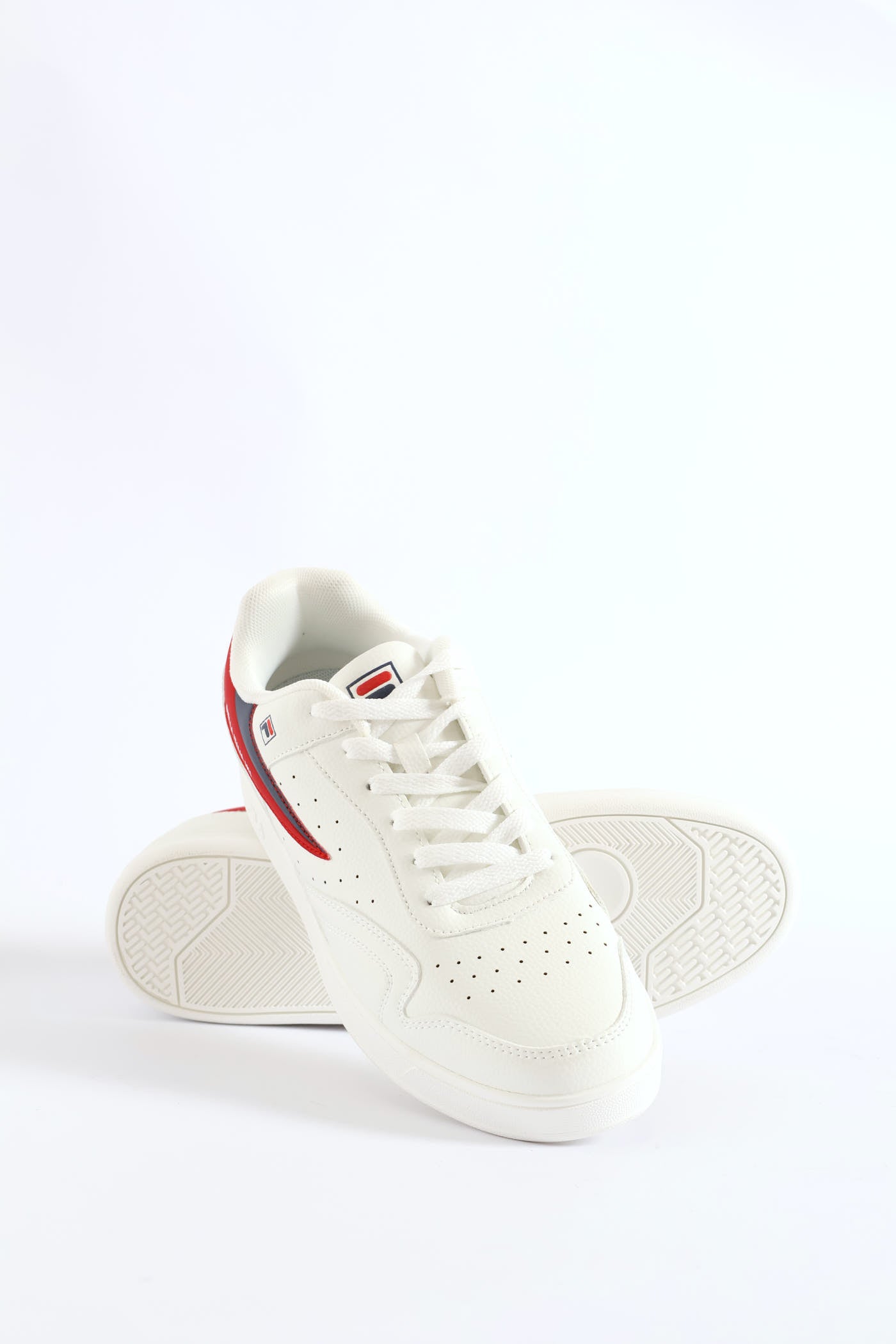 Iggy Court Sneaker - White/Navy – Edgars