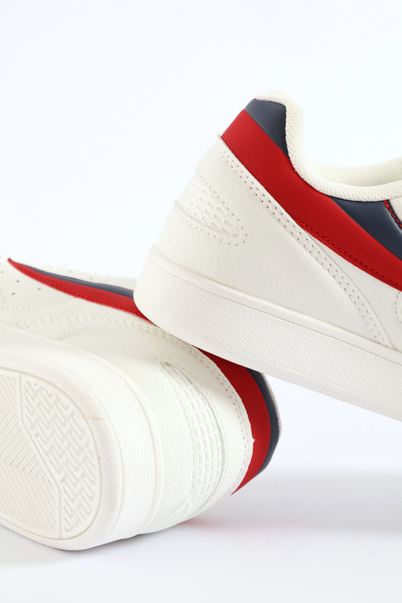 Iggy Court Sneaker - White/Navy