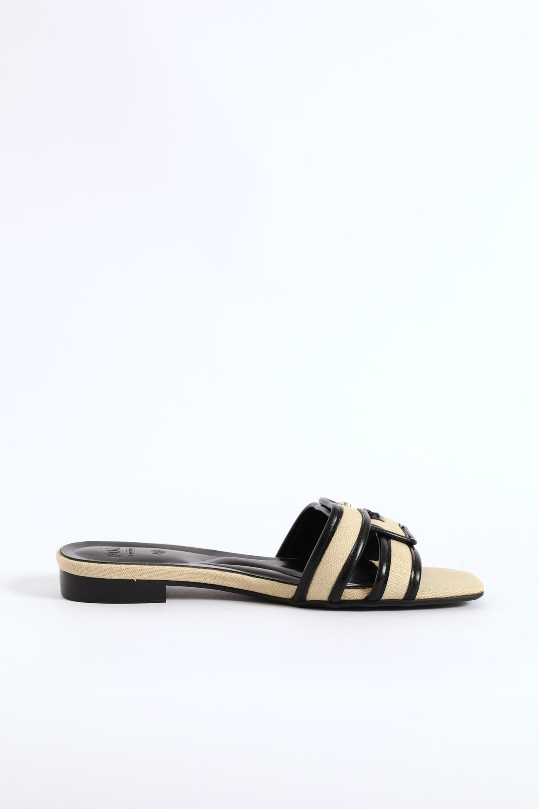 Polo Textile Slide - Off White