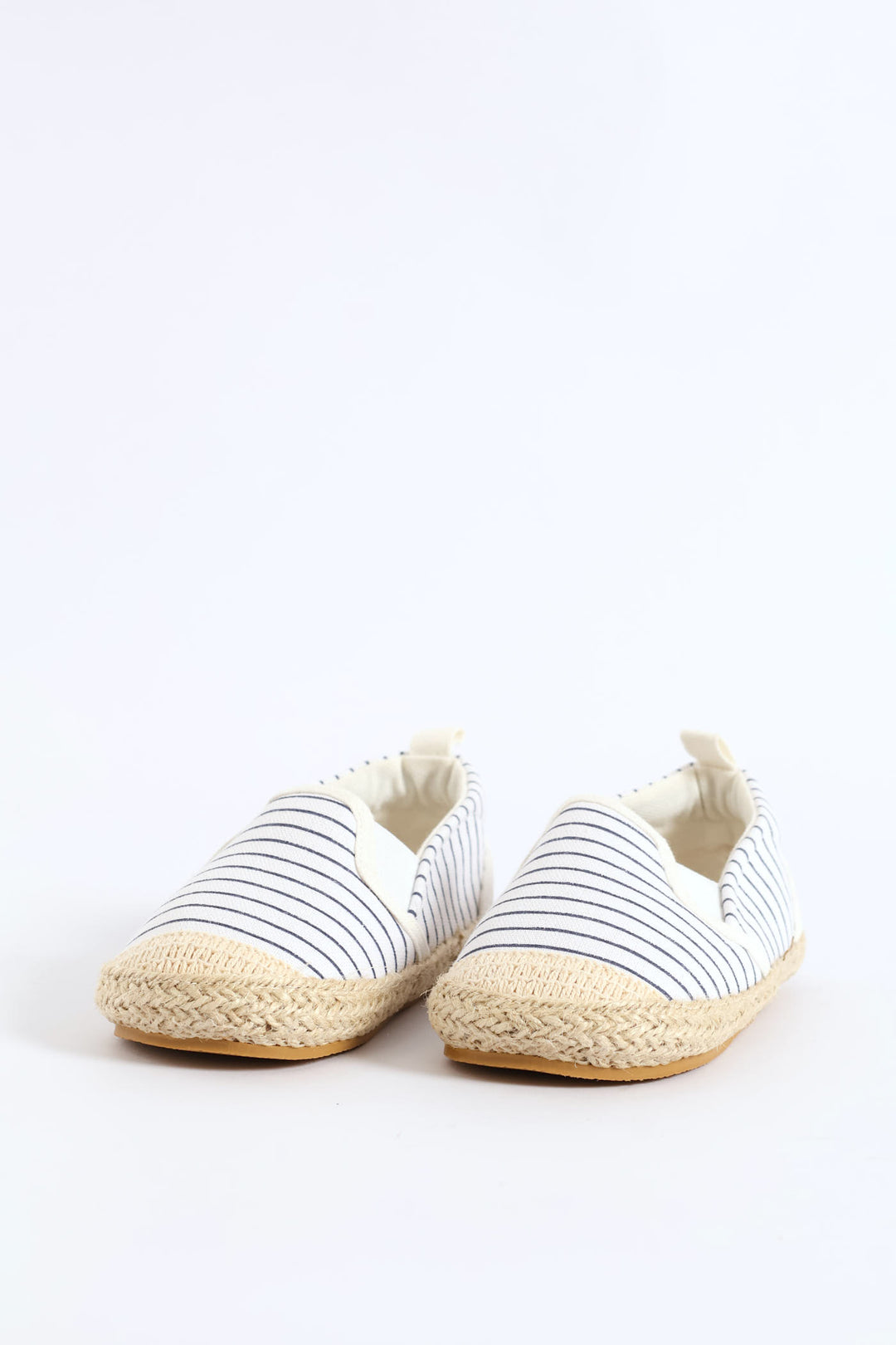Baby Boys Stripe Canvas Espadrille - Denim