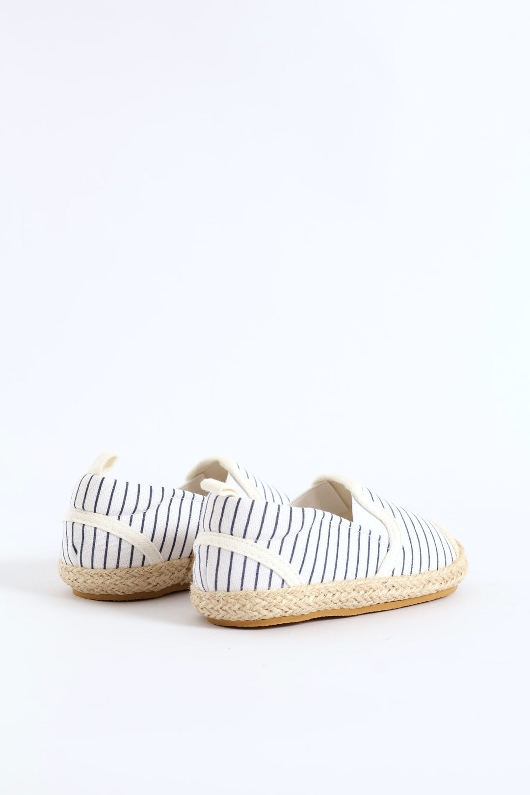 Baby Boys Stripe Canvas Espadrille - Denim