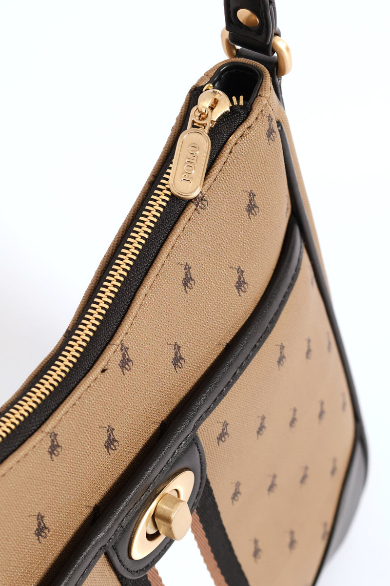 Oxford Crossbody Bag - Camel