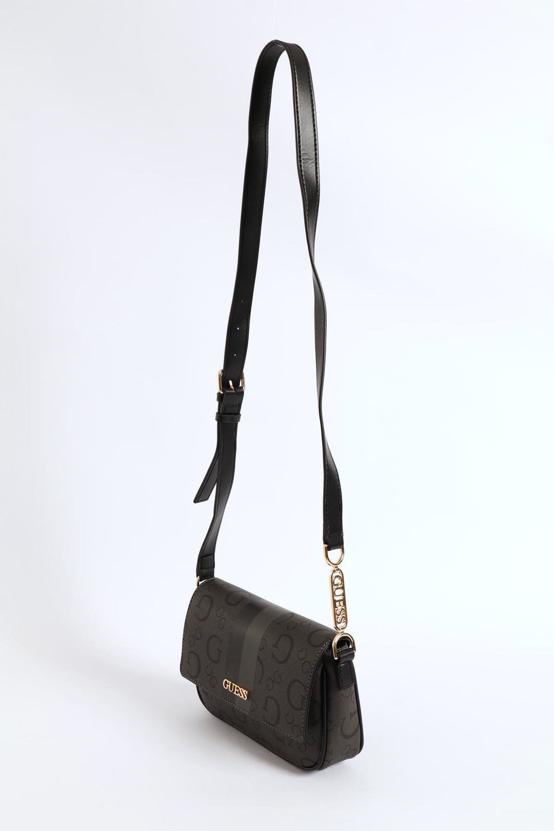 Wester Flap Crossbody Bag - Charcoal