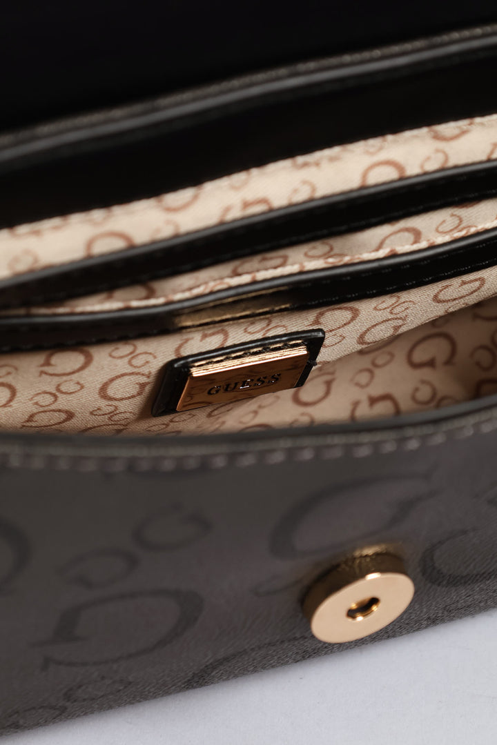 Wester Flap Crossbody Bag - Charcoal