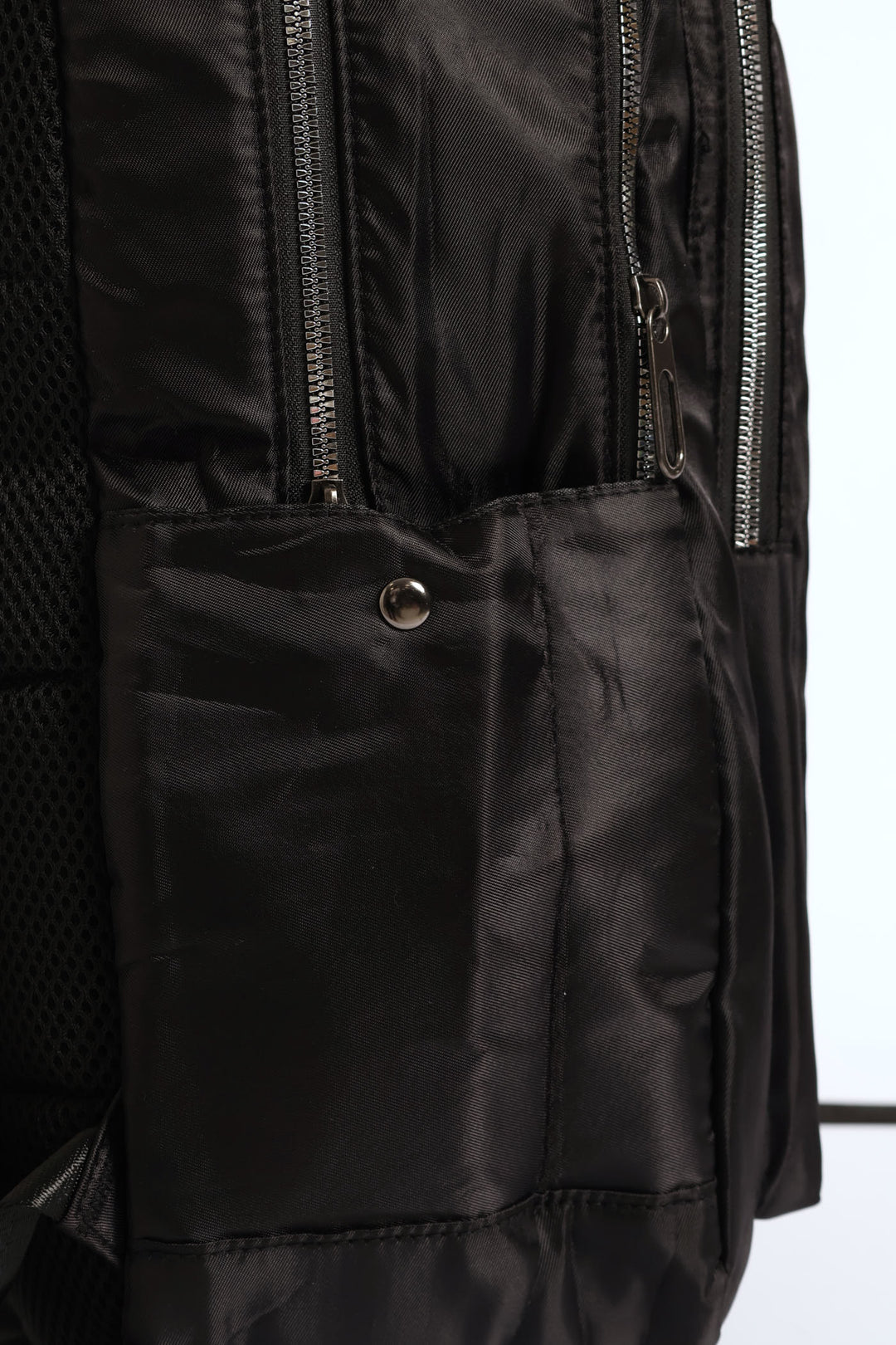 Zipped Backpack - Black