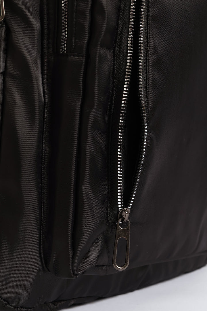 Zipped Backpack - Black