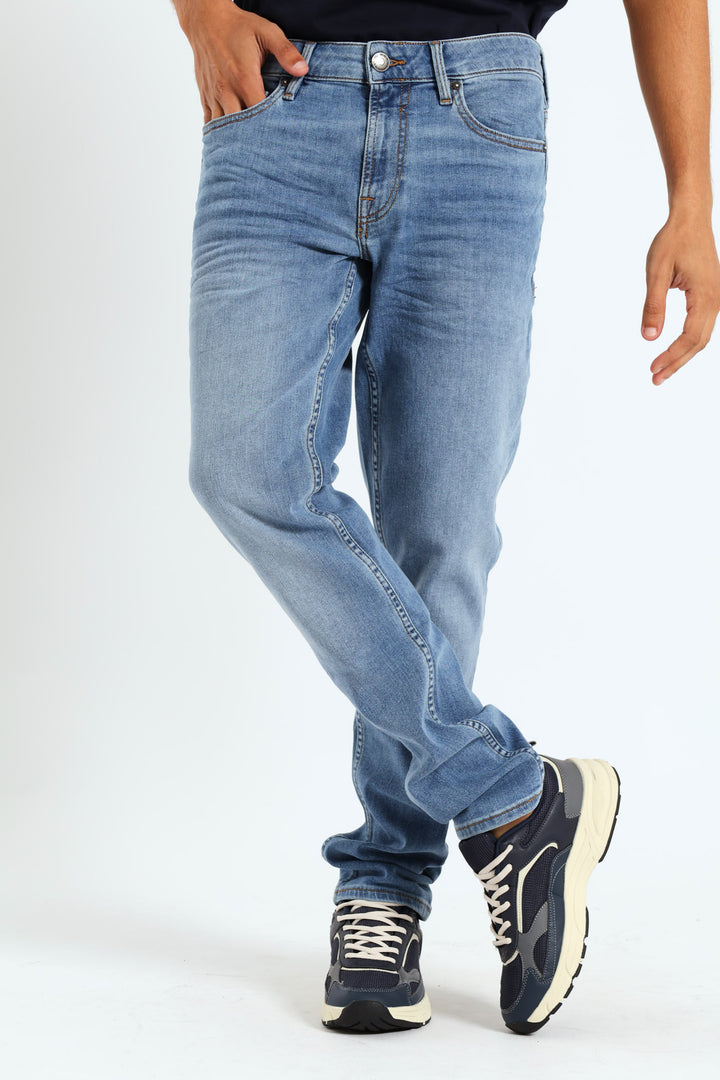 Ethan Skinny Leg Denim - Light Wash