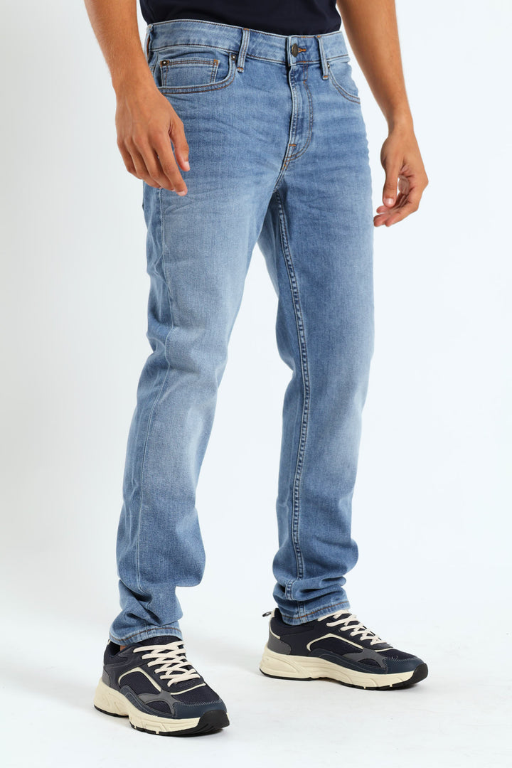Ethan Skinny Leg Denim - Light Wash