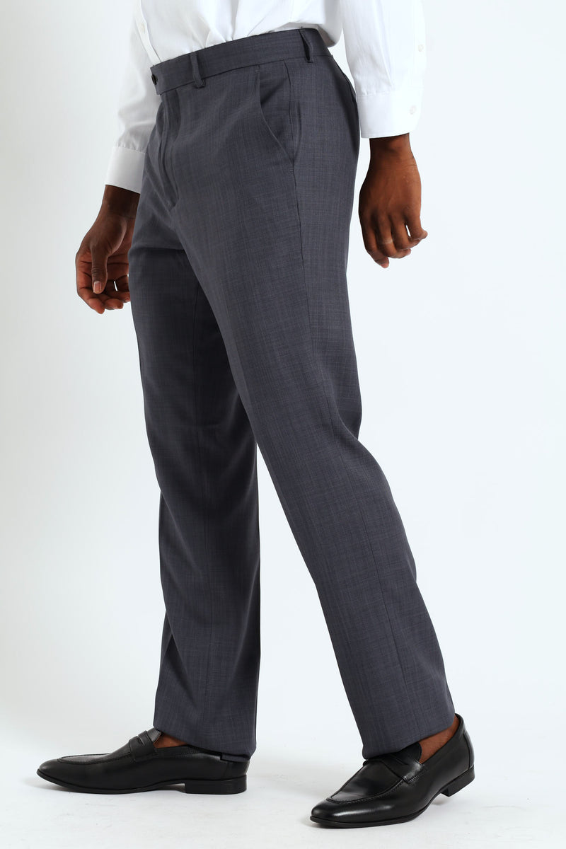 Regular Fit Essential Suit Trouser - Charcoal