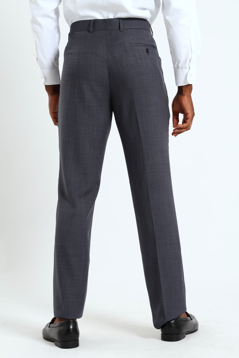 Regular Fit Essential Suit Trouser - Charcoal