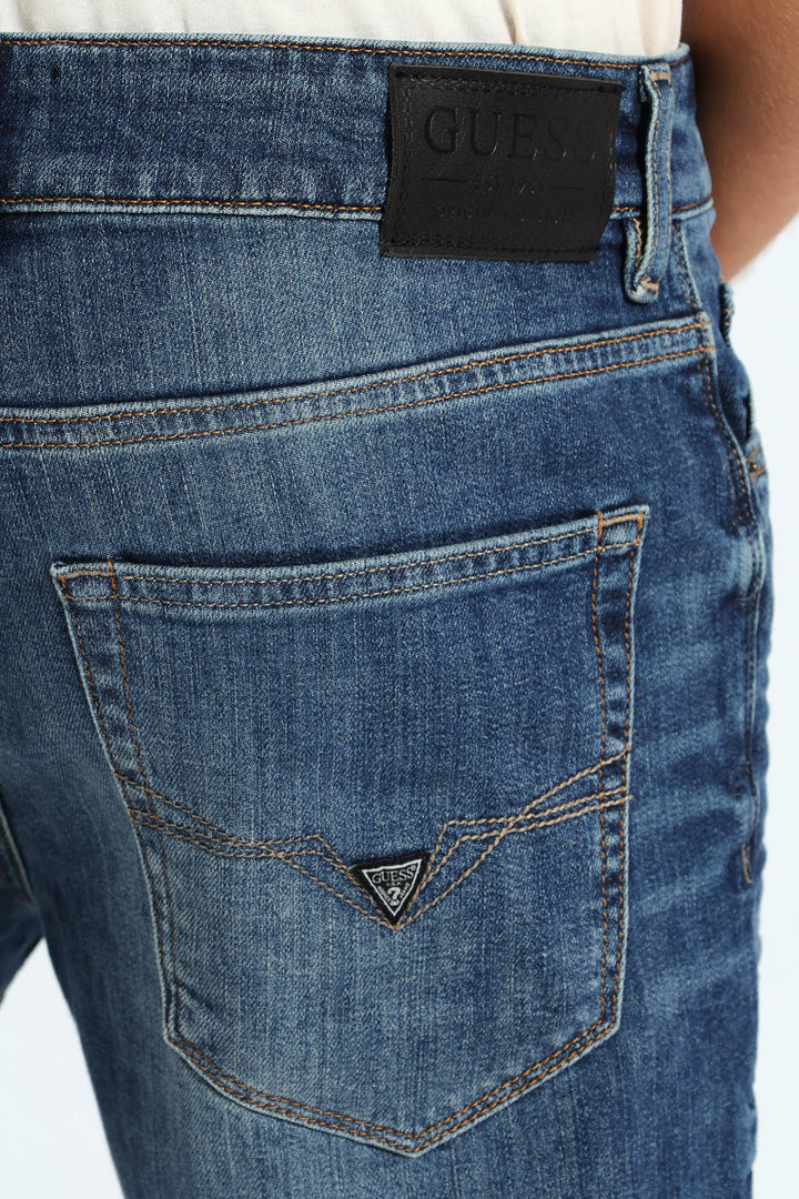 Stratus Straight Leg Denim - Dark Wash Ink