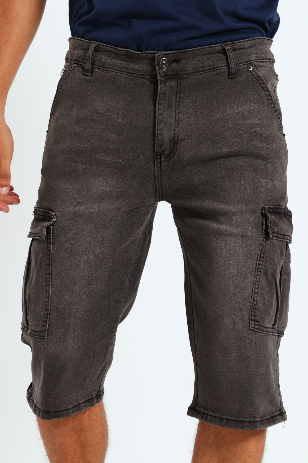 Bradford Denim Short - Grey