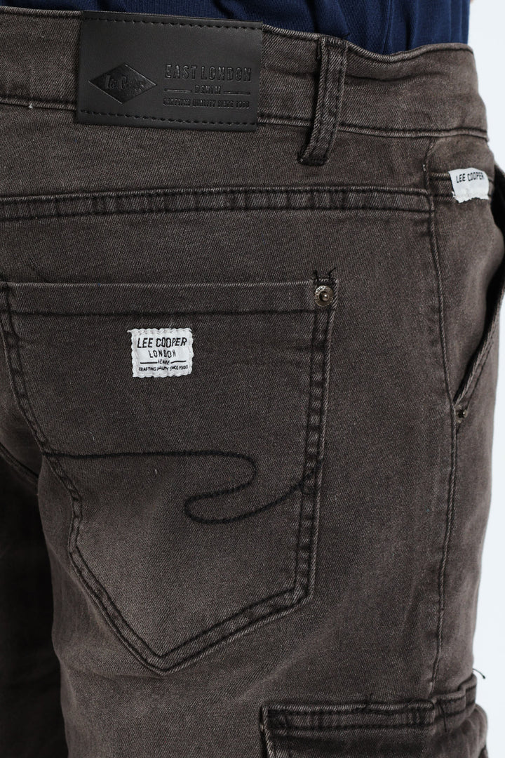 Bradford Denim Short - Grey