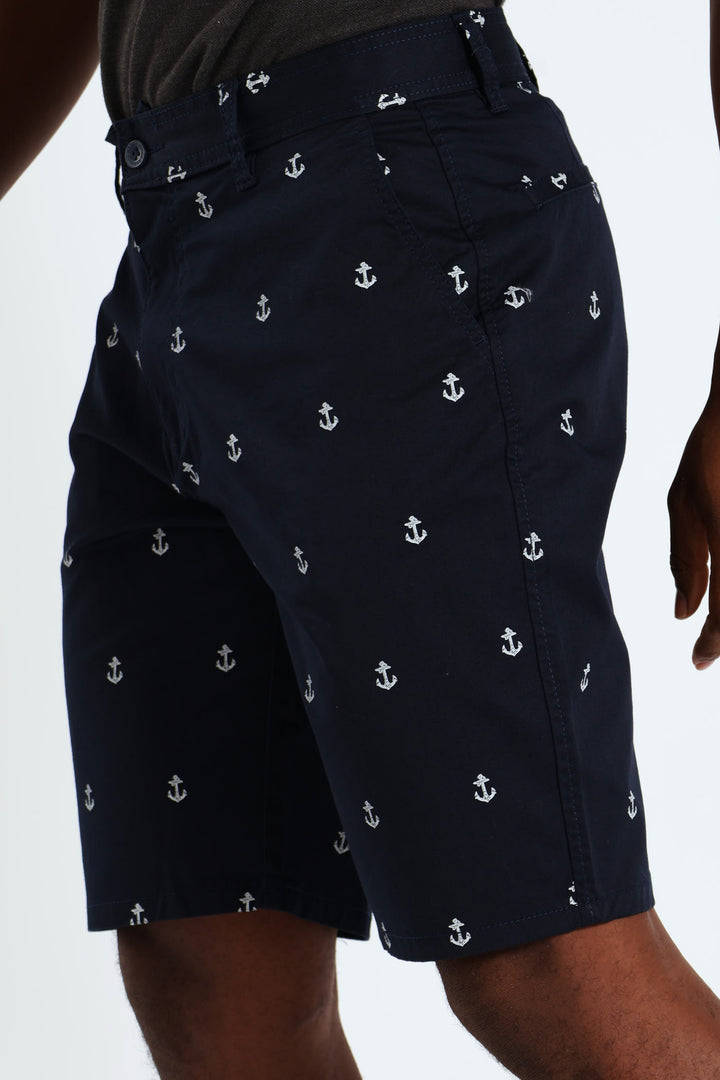Anchor Chino Short - Navy