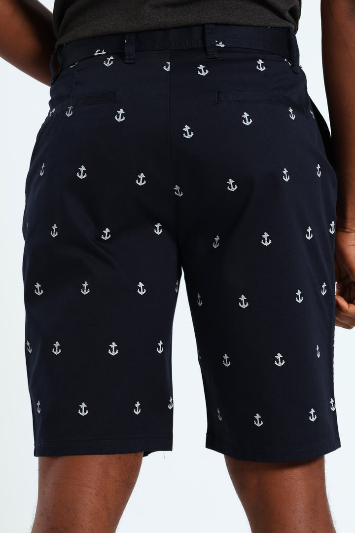 Anchor Chino Short - Navy