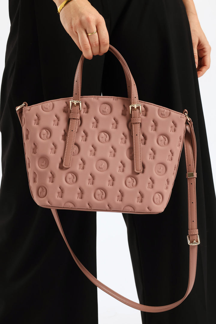 Halo Small Shopper Bag - Blush