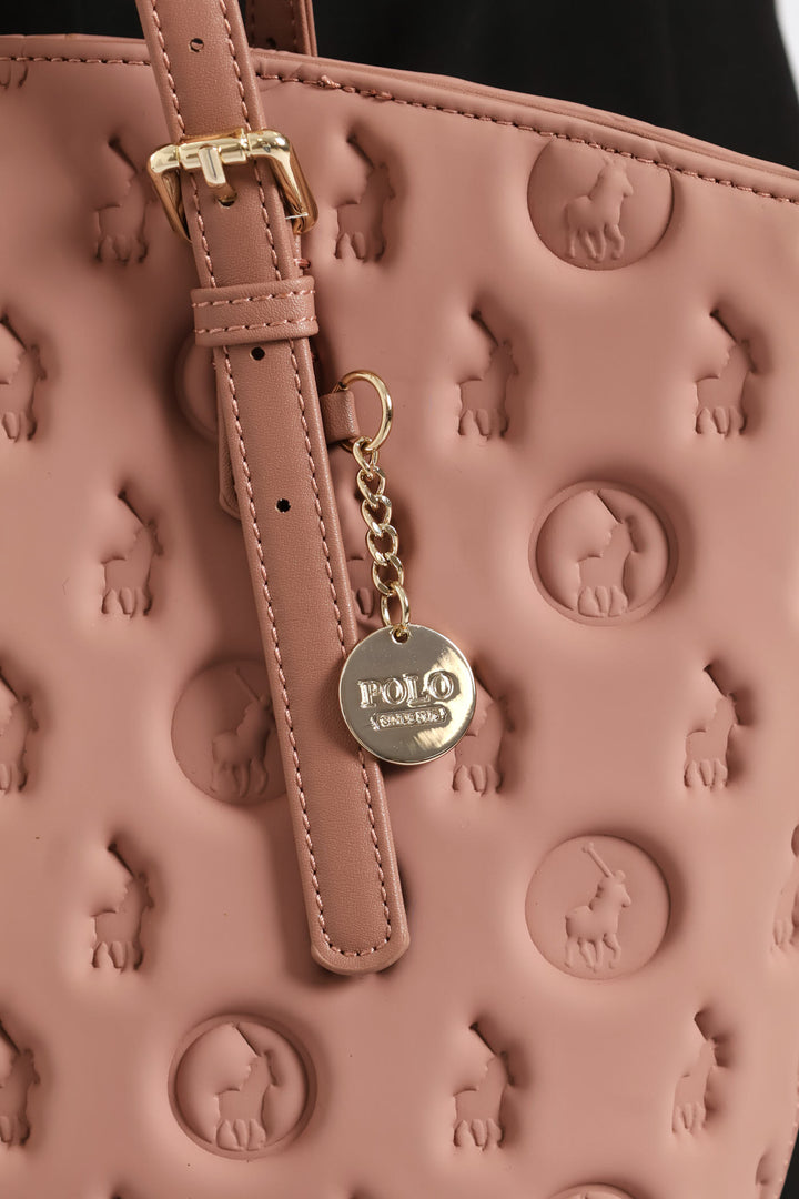 Halo Small Shopper Bag - Blush