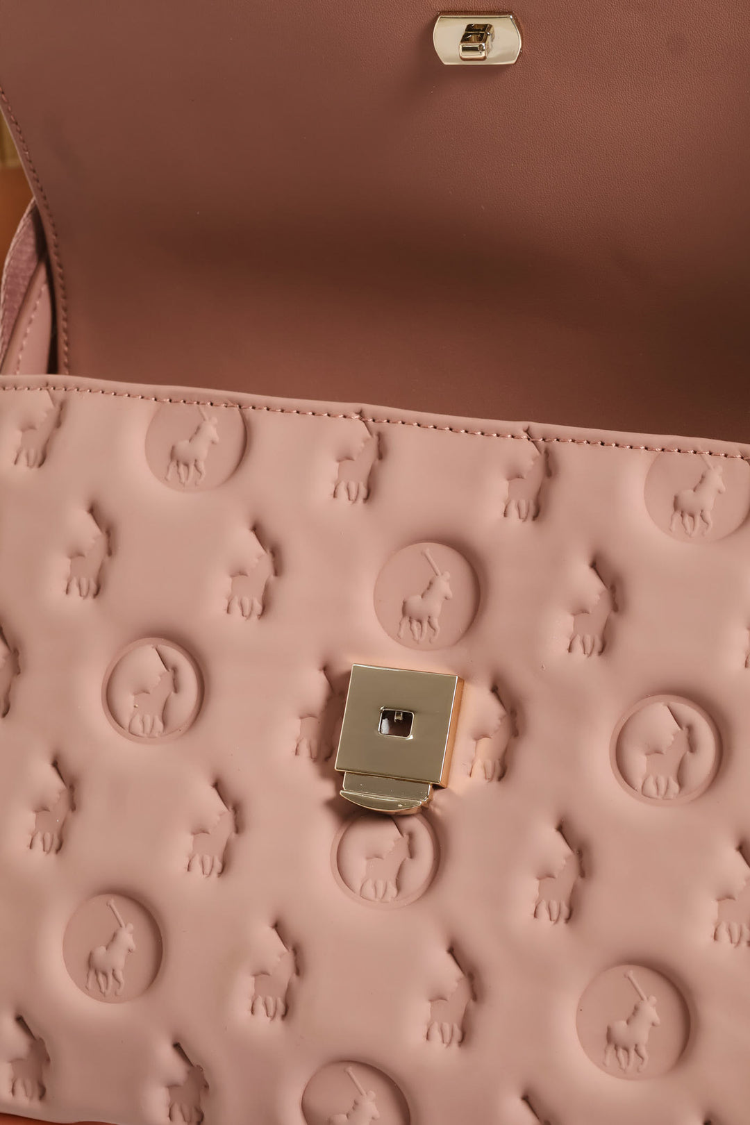 Halo Flapover Multi Sling Bag - Blush
