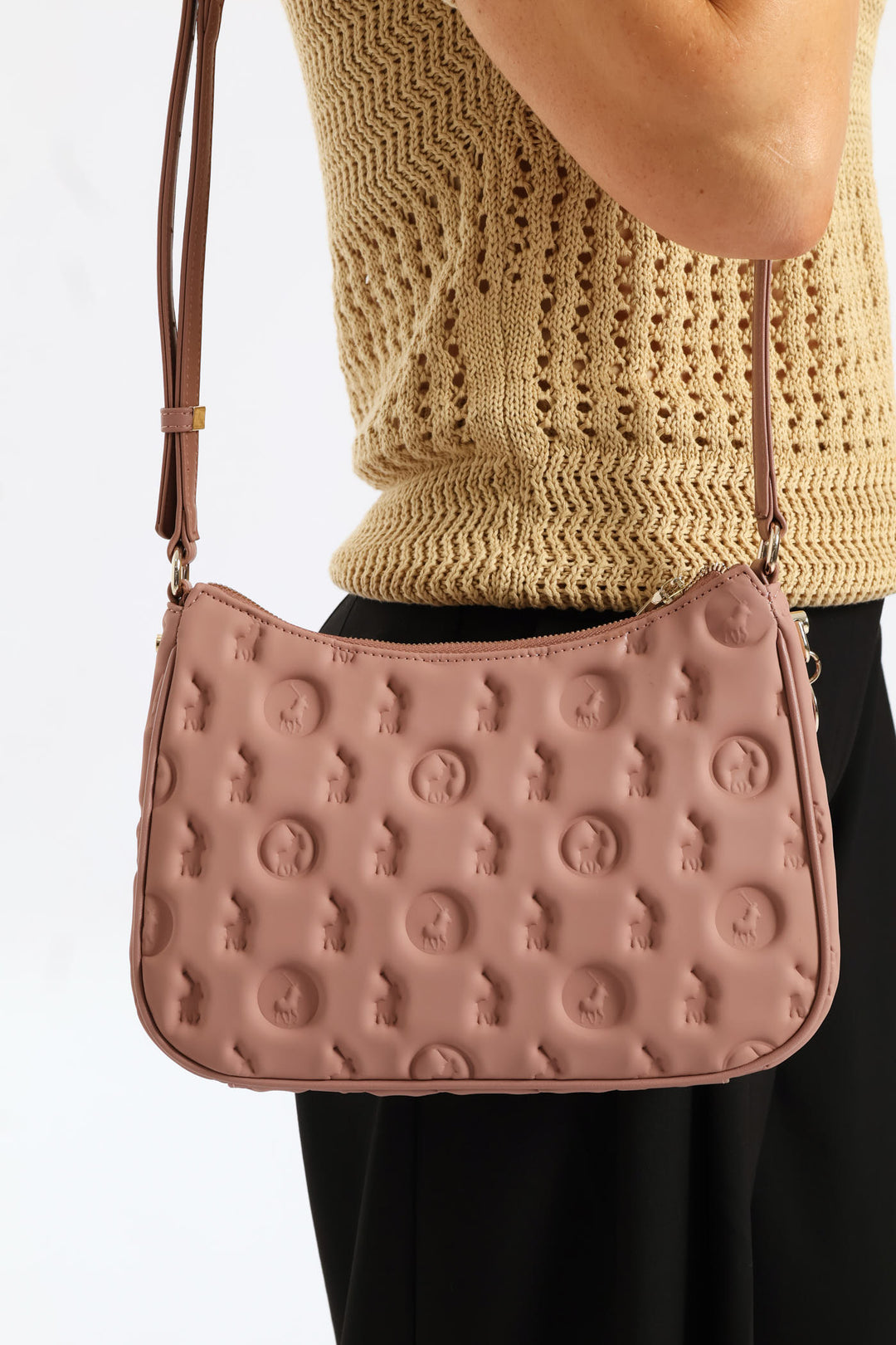 Halo Sling Bag - Blush