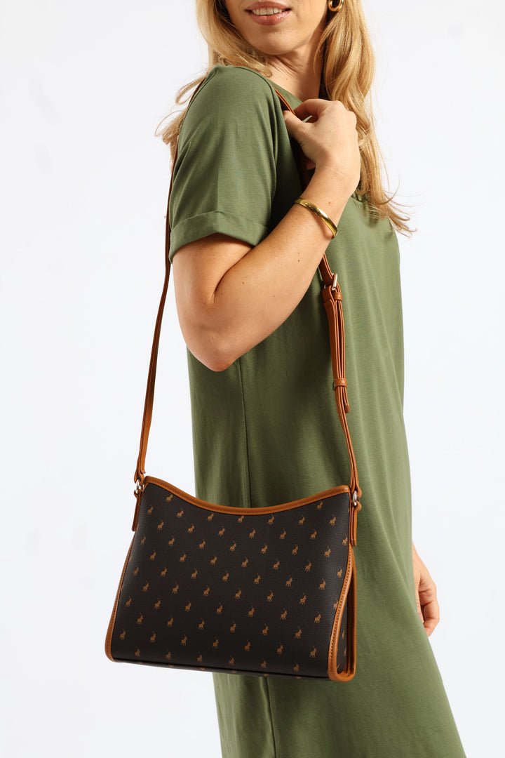 Iconic Tulip Sling Bag - Brown