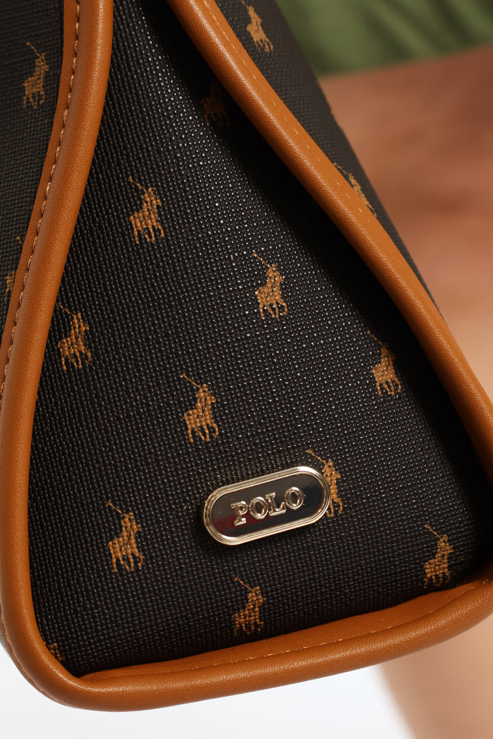 Iconic Tulip Sling Bag - Brown