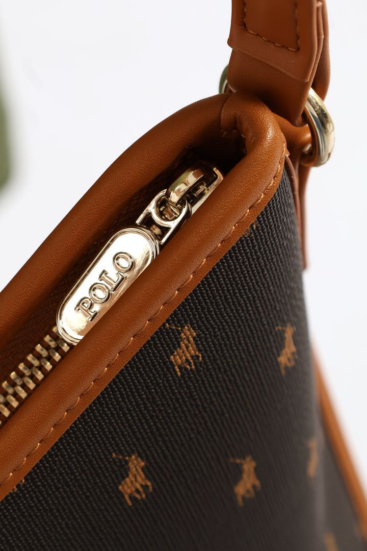 Iconic Tulip Sling Bag - Brown