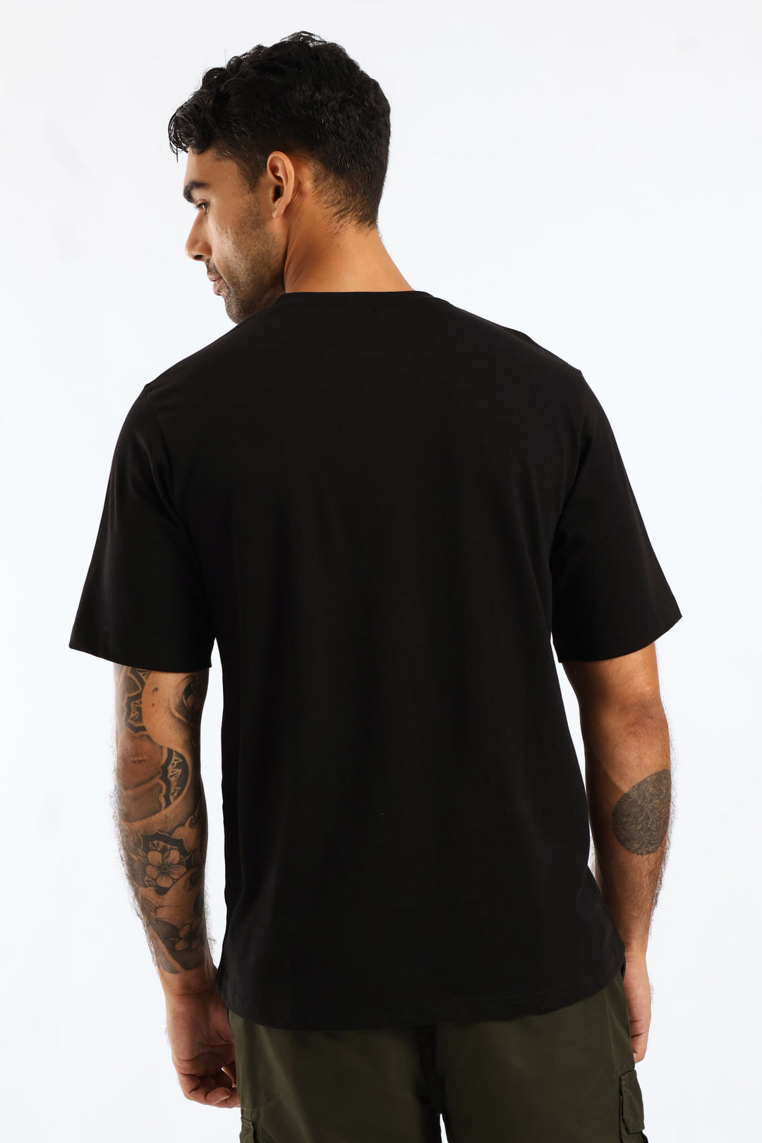 Heavy Weight Pocket Tee - Black