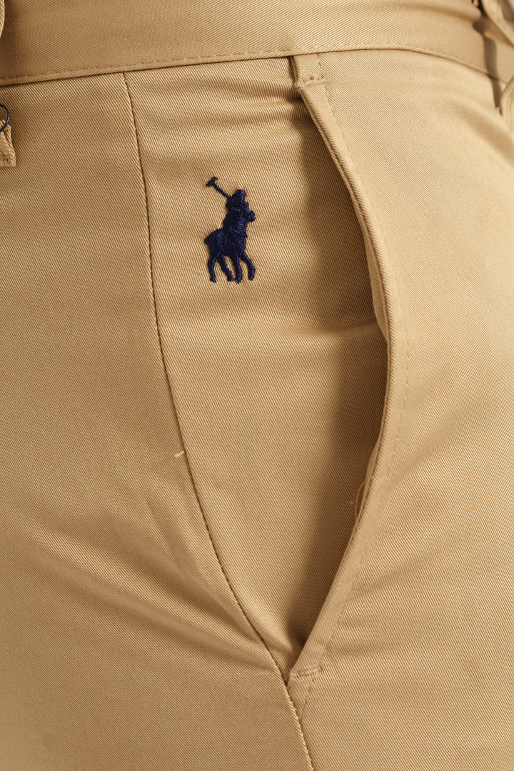 Milan Straight Leg Chino - Khaki