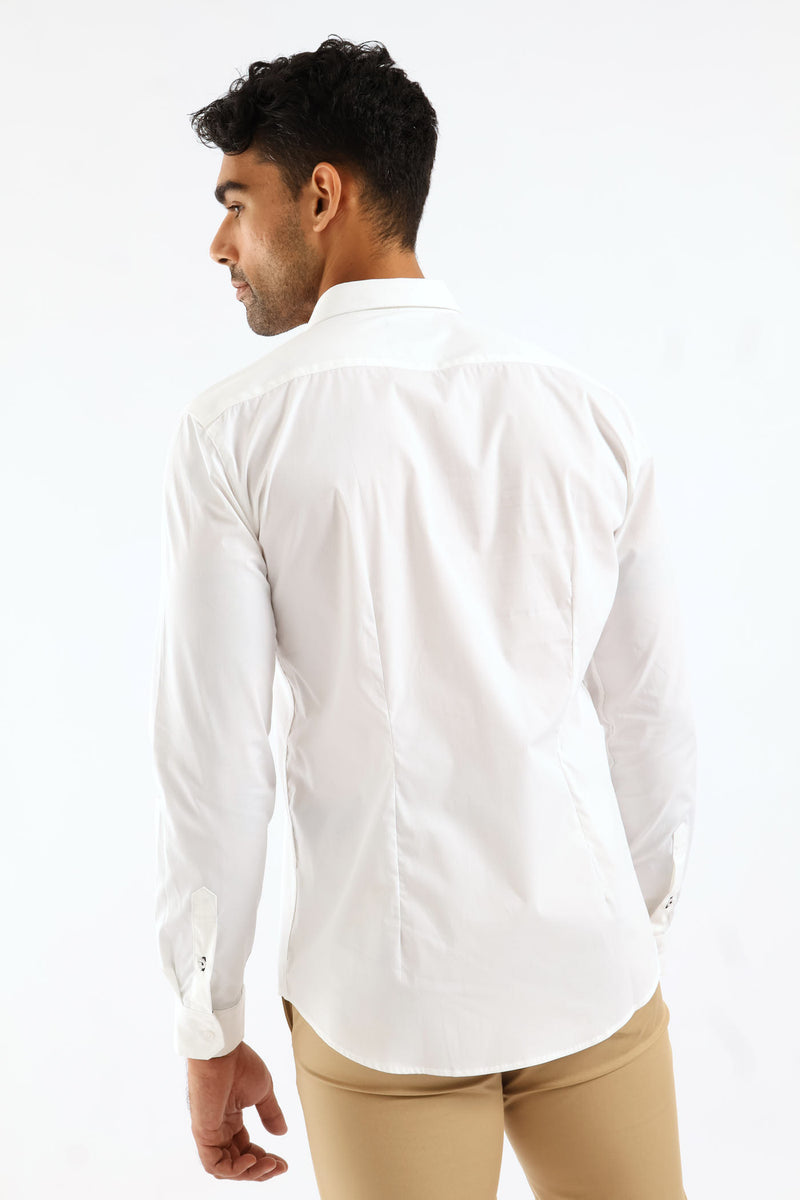 Christian Slim Fit Shirt - White