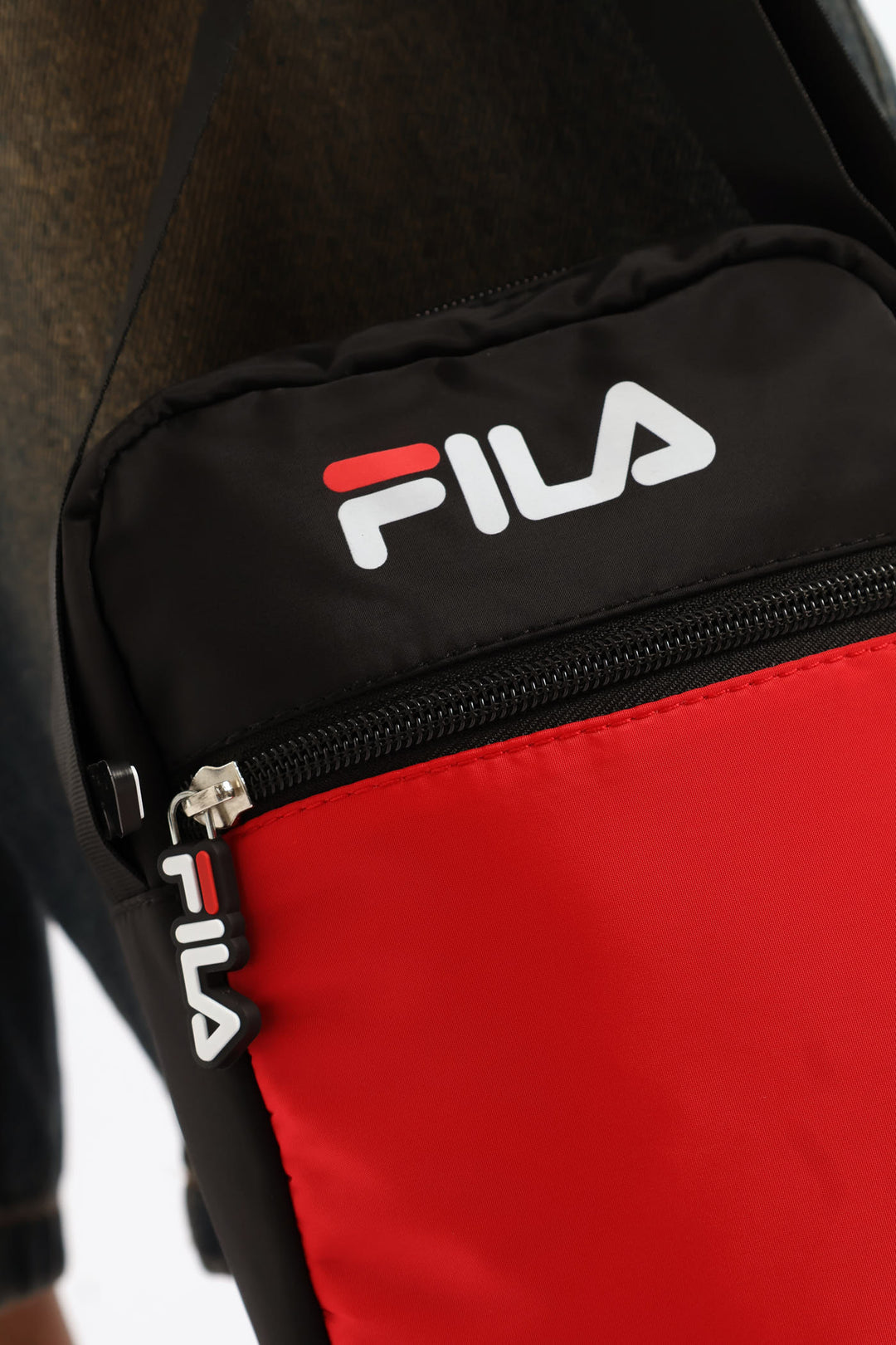 Boys Twitch Side Sling Bag - Black