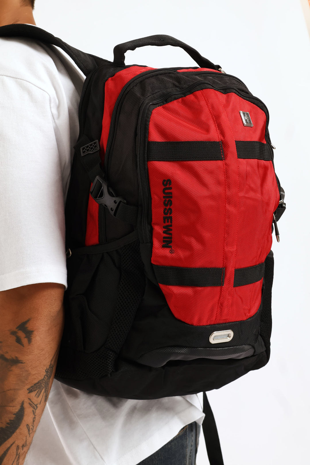 Standard Backpack - Red/Black