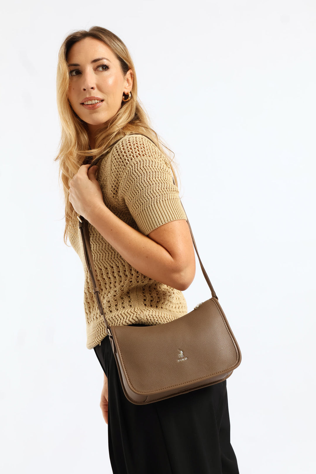Lyon Sling Bag - Taupe