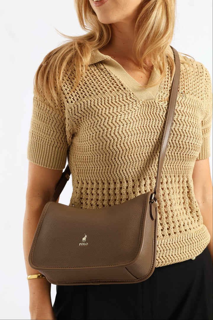 Lyon Sling Bag - Taupe