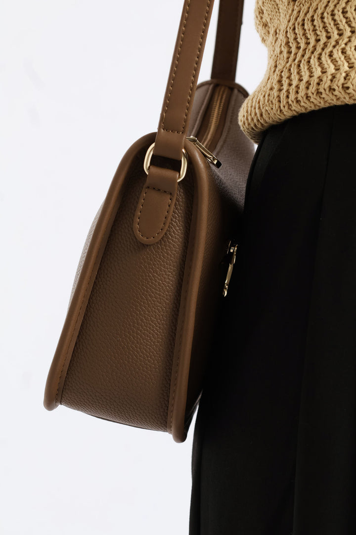 Lyon Sling Bag - Taupe